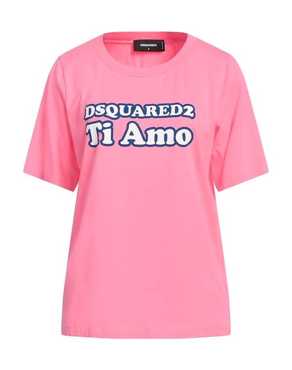 ディースクエアード レディース トップス Tシャツ DSQUARED2 Ｔシャツ Pink ピンク｜ReVida 店 26,492円
