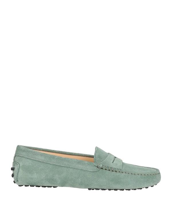 【貨物輸送無料】 トッズ レディース スリッポン・ローファー シューズ モカシン Sage Green