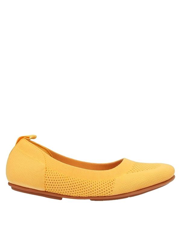 フィットフロップ レディース シューズ FITFLOP バレリーナ Yellow イエロー