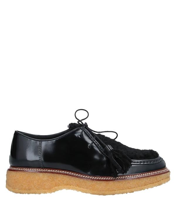 トッズ レディース シューズ TOD'S レースアップシューズ Black ブラック