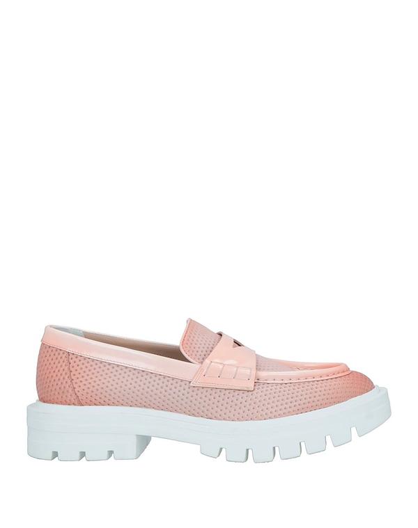 【貨物輸送無料】 サントーニ レディース スリッポン・ローファー シューズ モカシン Light Pink