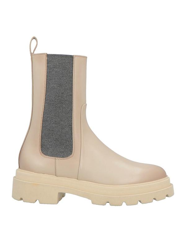 サントーニ レディース シューズ ショートブーツ SANTONI ショートブーツ Beige ベージュ