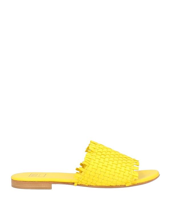 フェデーリ レディース シューズ サンダル FEDELI サンダル Yellow イエロー