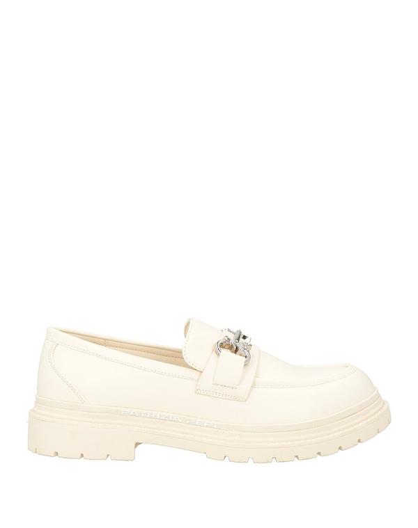 【貨物輸送無料】 パトリツィア ペペ レディース スリッポン・ローファー シューズ モカシン Off White レディース靴-靴-ローファー