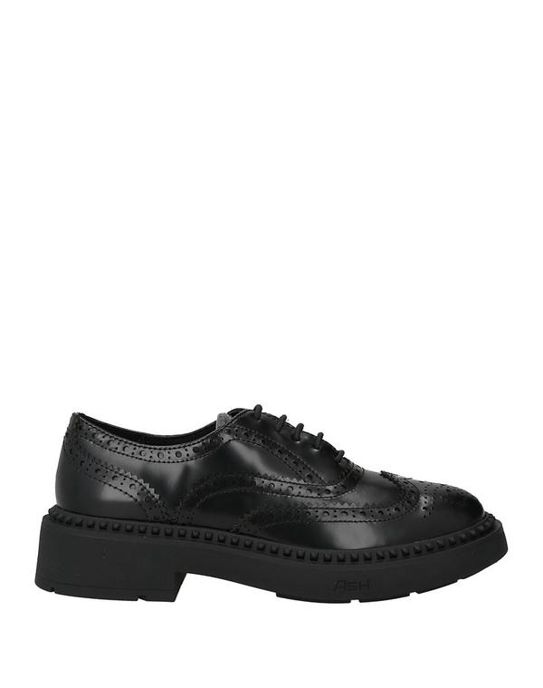 木灰 レディース シューズ ASH レースアップシューズ Black 黒いこと