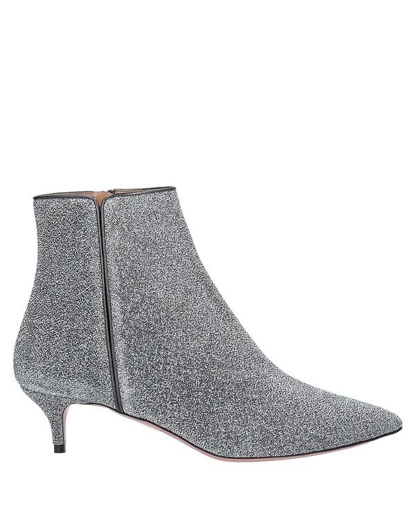 アクアズーラ レディース シューズ ショートブーツ AQUAZZURA ショートブーツ Silver シルバー