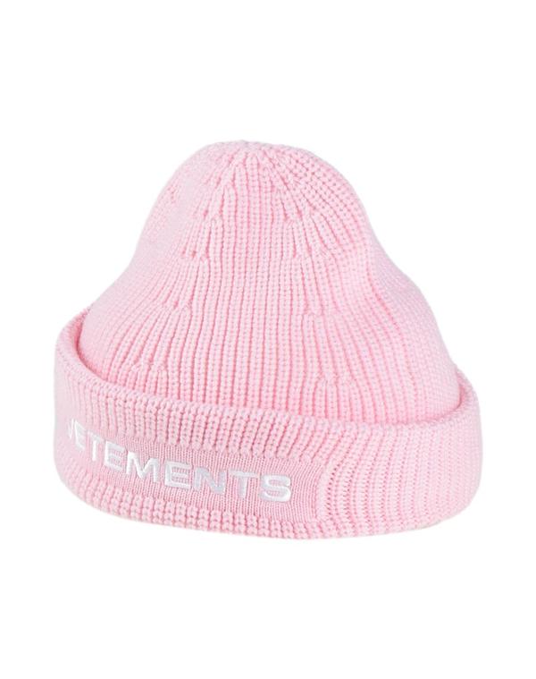 ヴェトモン レディース 付属物 鳥打ち帽 VETEMENTS 鳥打ち帽 Pink さくら色