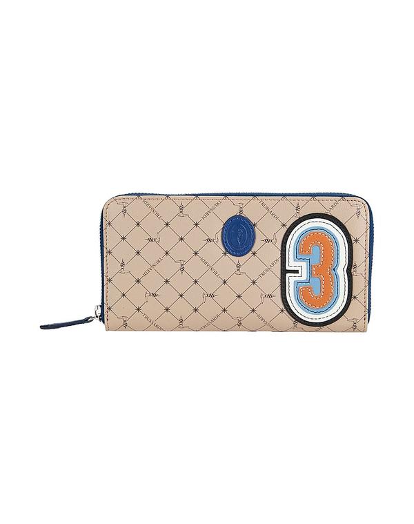 トラサルディ レディース なめし革小物 紙入れ TRUSSARDI 紙入れ Taupe トープ