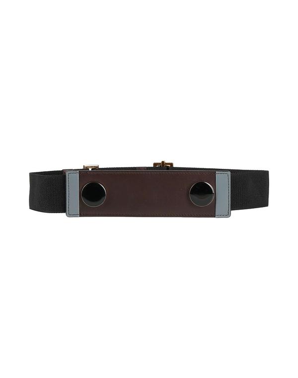 マルニ レディース なめし革小物 三尺帯 MARNI レギュラー幅三尺帯 Dark Brown 赤銅色