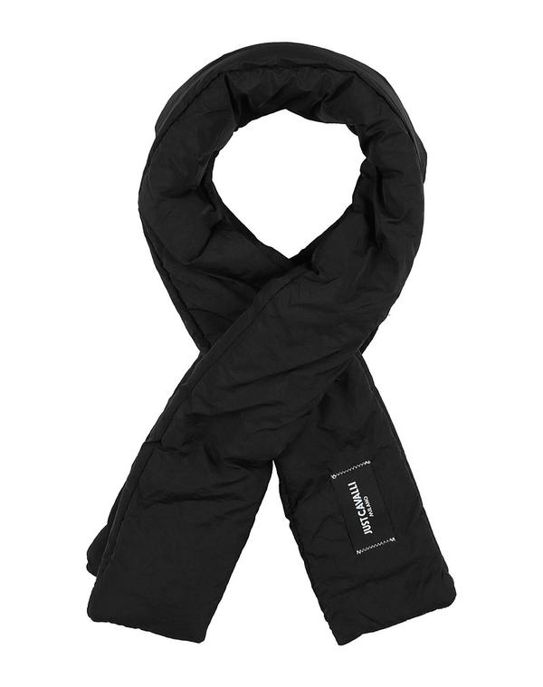 ジャストカバリ レディース アクセサリー マフラー JUST CAVALLI マフラー＆スカーフ Black ブラック