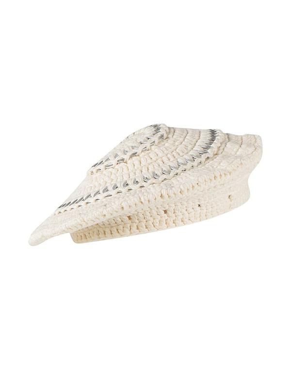 ガニー レディース アクセサリー 帽子 GANNI 帽子 Ivory アイボリー