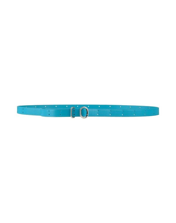 ジル・サンダー レディース レザー小物 ベルト JIL SANDER 幅細ベルト Turquoise Blue ブルー 81,840円