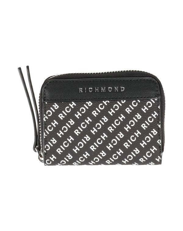ジョン リッチモンド レディース レザー小物 小銭入れ JOHN RICHMOND 財布 Black ブラック