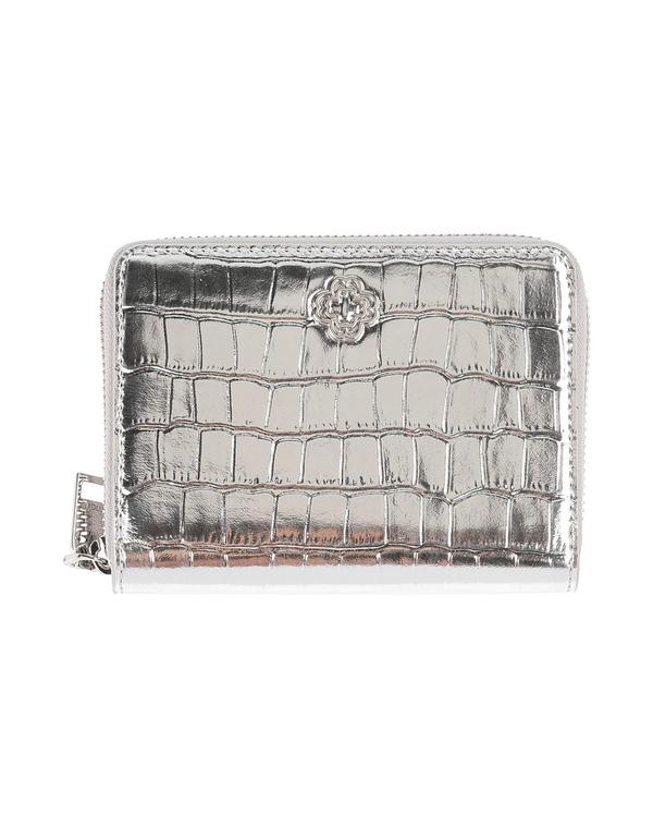 マージュ レディース なめし革小物 紙入れ MAJE 紙入れ Silver しろがね色