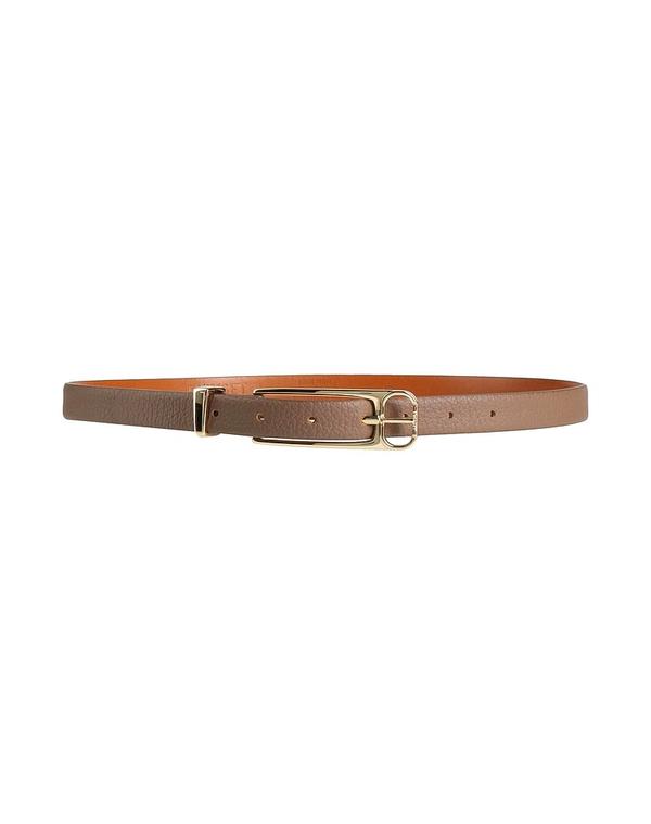 ツインセット レディース レザー小物 ベルト TWINSET 幅細ベルト Light Brown ブラウン