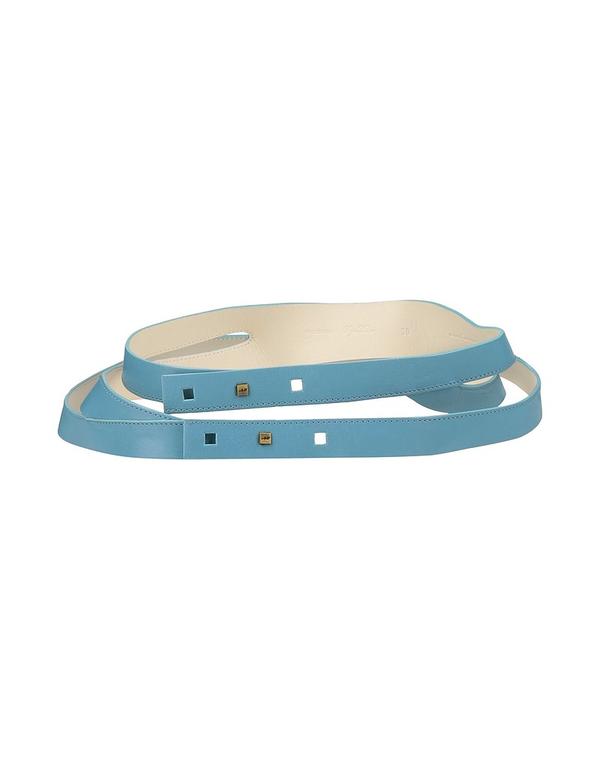 ロジェ・ヴィヴィエ レディース レザー小物 ベルト ROGER VIVIER ベルト Light Blue ブルー