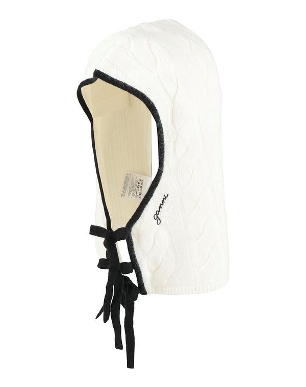 ガニー レディース 付属品 かぶり笠 GANNI かぶり笠 White 白いこと