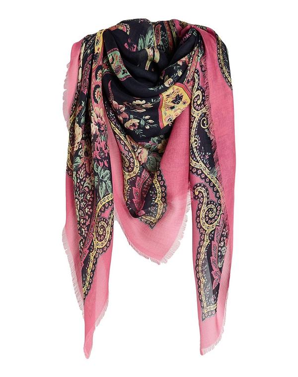 エトロ レディース 付属物 えり巻き ETRO えり巻き＆えり巻き Pink さくら色