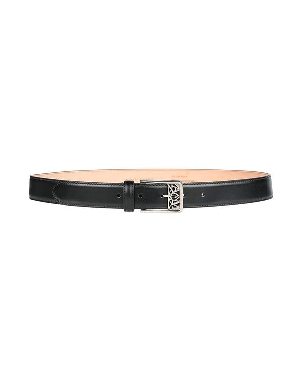 マックイーン レディース レザー小物 ベルト MCQUEEN レギュラー幅ベルト Black ブラック 69,740円
