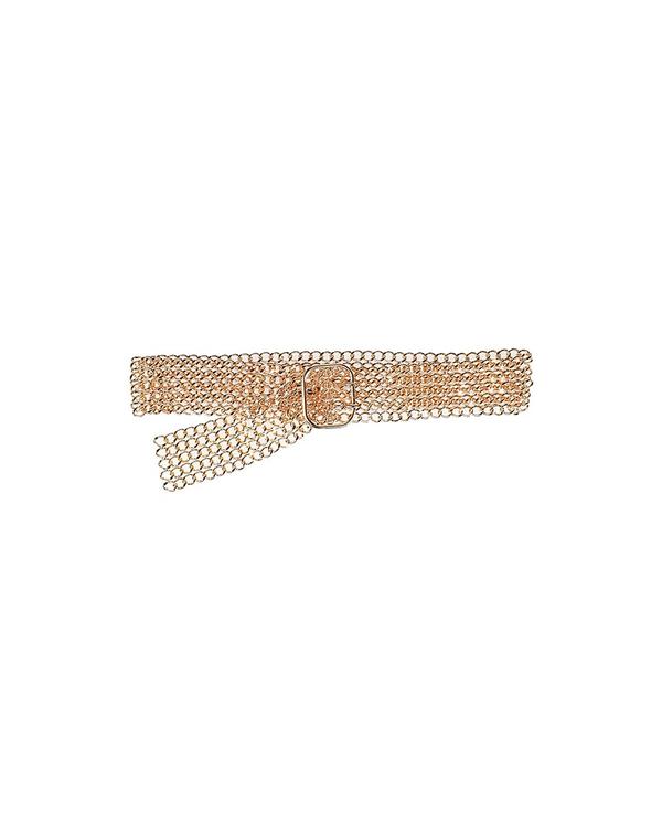 フィロソフィーデロレンゾセラフィーニ レディース なめし革小物 三尺帯 PHILOSOPHY di LORENZO SERAFINI 幅ひろい三尺帯 Gold ゴールド