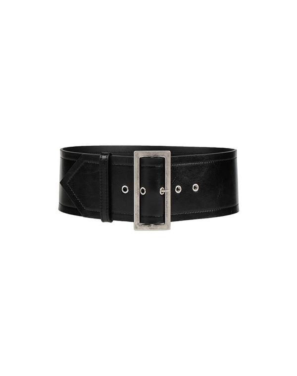 フィロソフィーデロレンゾセラフィーニ レディース なめし革小物 胴締め PHILOSOPHY di LORENZO SERAFINI 幅ひろい胴締め Black 黒いこと バッグ・小物・ブランド雑貨-ベルト・サスペンダー