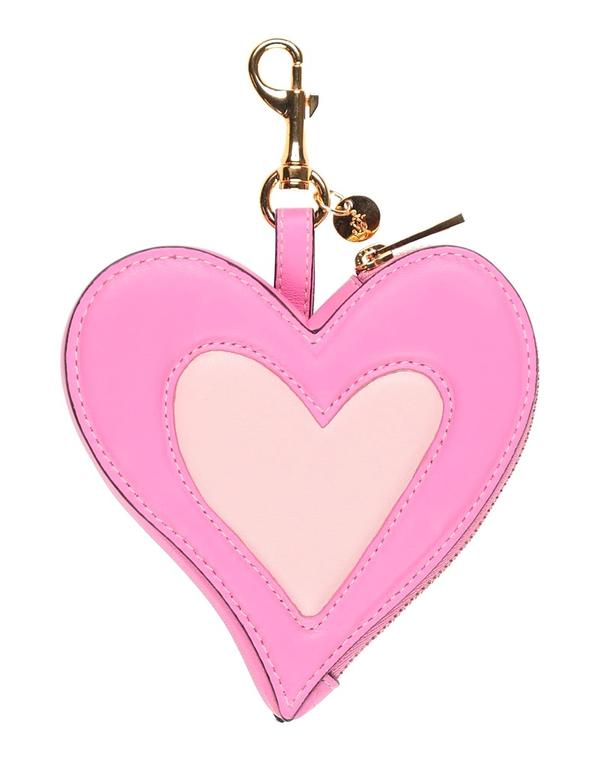 J.W.アンダーソン レディース なめし革小物 御釣り入れ JW ANDERSON 紙入れ Fuchsia フューシャ