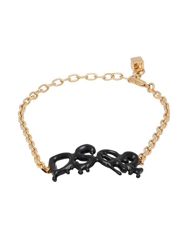 ディースクエアード レディース ジュエリー/時計 ブレスレット DSQUARED2 ブレスレット Black ブラック