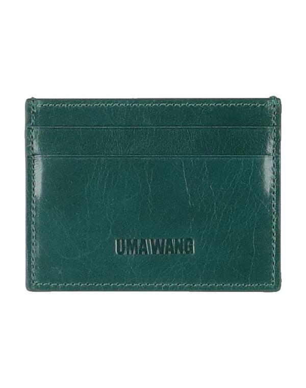 ユマ ワン レディース レザー小物 カードケース UMA WANG カードケース Dark Green グリーン
