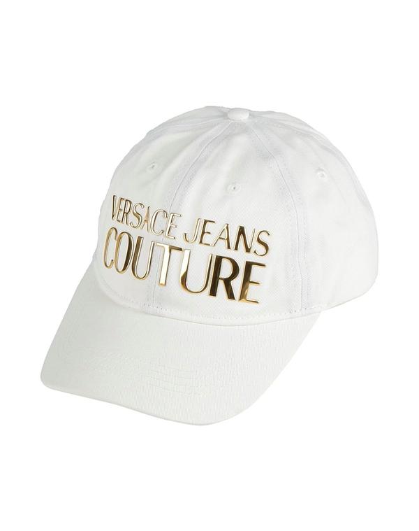 ヴェルサーチ レディース 佩び物 かぶり笠 VERSACE JEANS COUTURE かぶり笠 White 白いこと