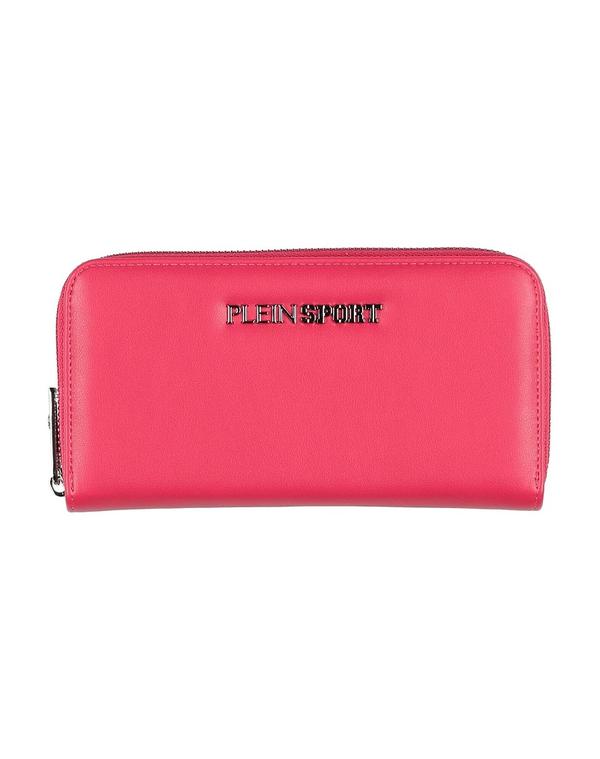 飾り気の無い 運動競技 レディース なめし革小物 紙入れ PLEIN SPORT 紙入れ Fuchsia フューシャ