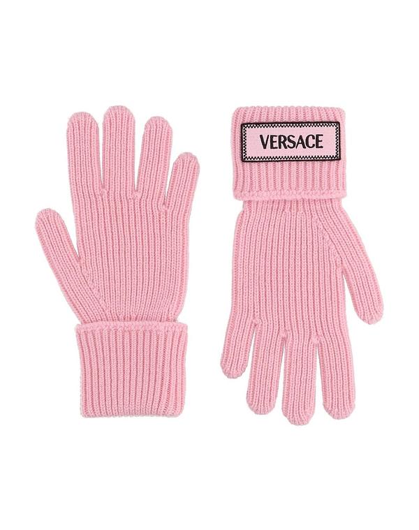 ヴェルサーチ レディース アクセサリー 手袋 VERSACE 手袋 Pink ピンク