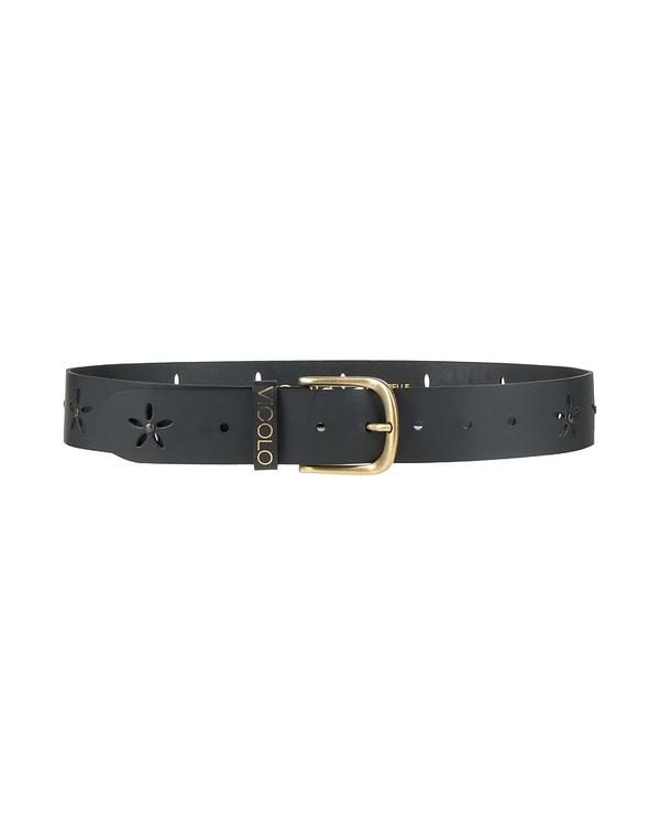 ヴィコロ レディース レザー小物 ベルト VICOLO レギュラー幅ベルト Black ブラック