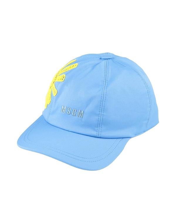 エムエスジイエム レディース アクセサリー 帽子 MSGM 帽子 Light Blue ブルー