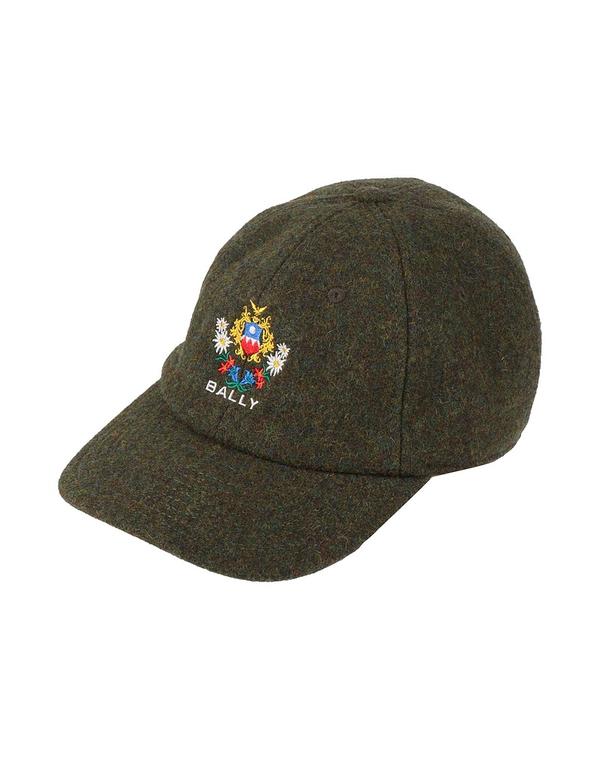 バリー レディース 付属品 かぶり笠 BALLY かぶり笠 Military Green 緑であること