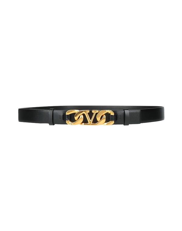 ヴァレンティノ レディース なめし革小物 三尺帯 VALENTINO GARAVANI レギュラー幅三尺帯 Black 黒いこと