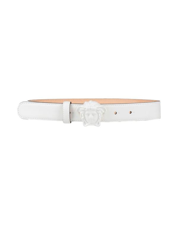 ヴェルサーチ レディース レザー小物 ベルト VERSACE ベルト White ホワイト｜ReVida 店