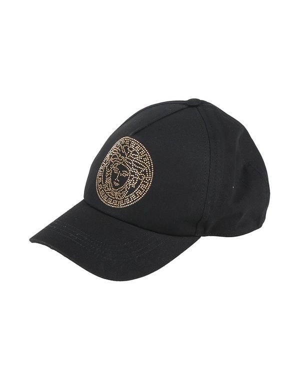 ヴェルサーチ レディース アクセサリー 帽子 VERSACE 帽子 Black ブラック