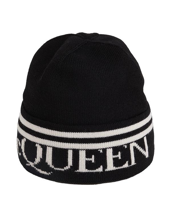 マックイーン レディース アクセサリー 帽子 MCQUEEN 帽子 Black ブラック