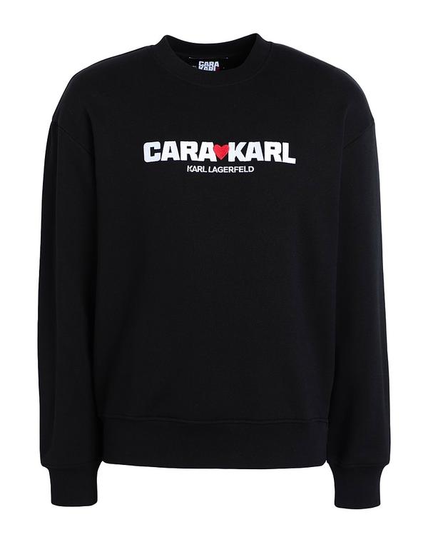 カール ラガーフェルド レディース トップスウェットシャツ KARLAGERFELD スウェット Black ブラック|ReVida 店