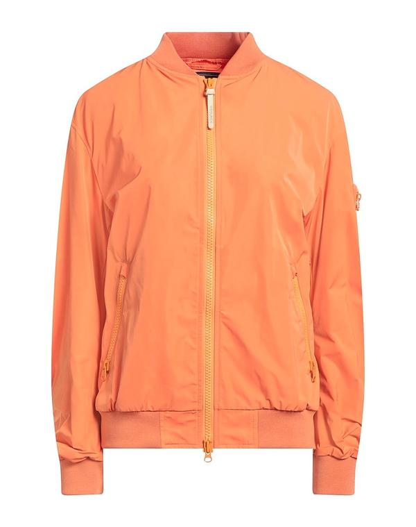 ウール リッチ レディース アウター ジャケット/ブルゾン WOOLRICH ウィンドブレーカー＆ソフトシェルジャケット Mandarin Orange オレンジ