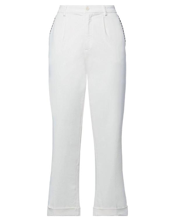 メイソンズ レディース ボトムス ズボン下 MASON\u0027S フレアカットパンツ White 白いこと レディースファッション-パンツ