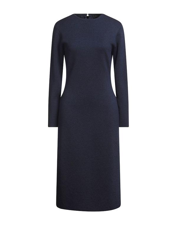 ファビアナ フィリッピ レディース ドレス ミディ丈ワンピース FABIANA FILIPPI ニットドレス Navy ネイビー|ReVida 店