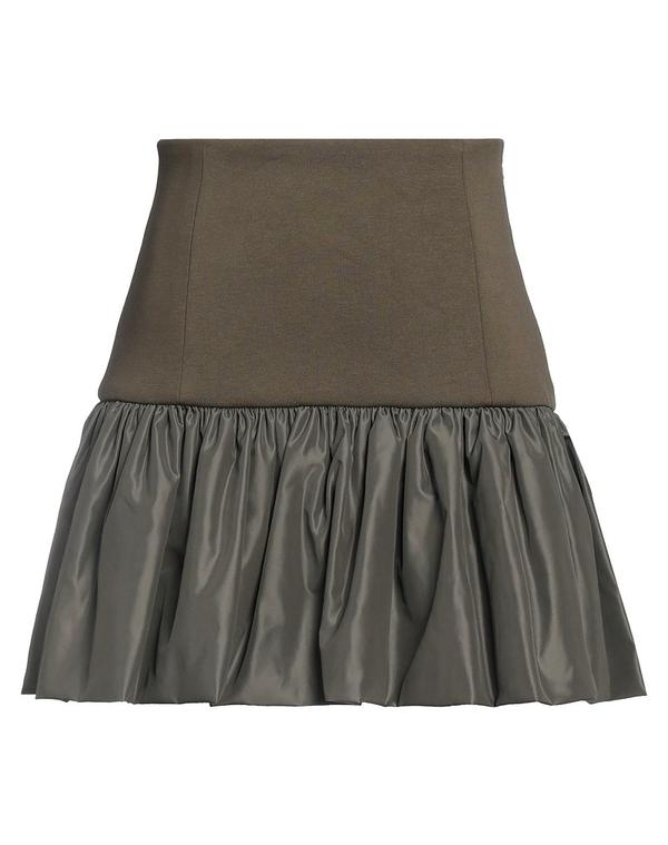 ジジル レディース ボトムス ミニスカート JIJIL ミニスカート Military Green グリーン|ReVida 店