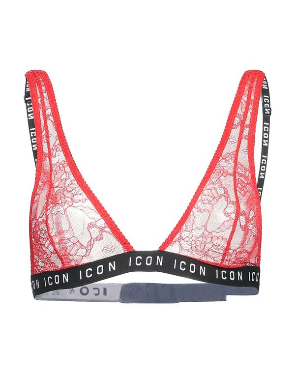 ディースクエアード レディース アンダーお召しもの/スリープウェア ブラ DSQUARED2 ブラ Red 赤いこと インナー・下着・ナイトウェア-インナー・下着・ランジェリー