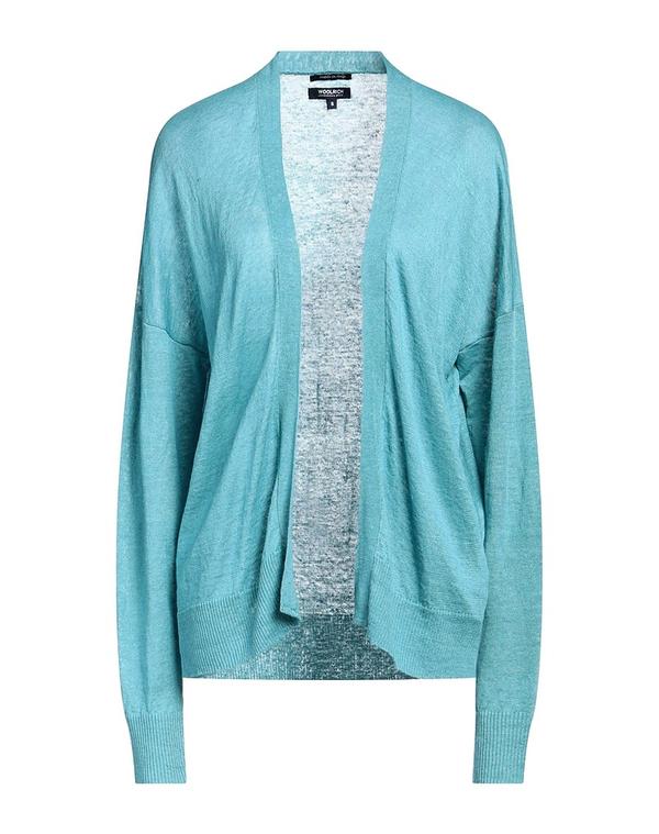 ウール リッチ レディース ニット カーディガン WOOLRICH カーディガン Turquoise Blue ブルー