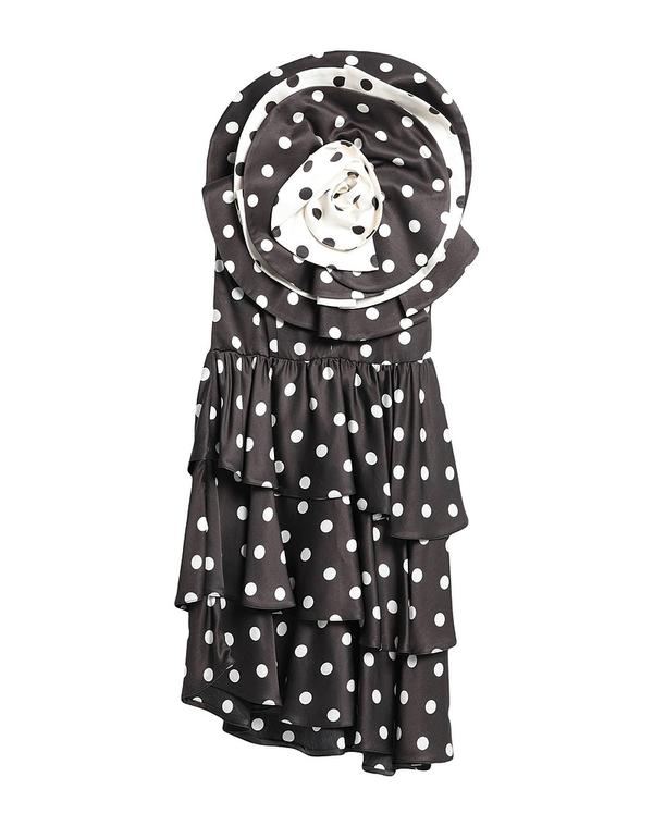 シモーナ コルセリーニ レディース ドレス SIMONA CORSELLINI ミニワンピース・ドレス Black ブラック