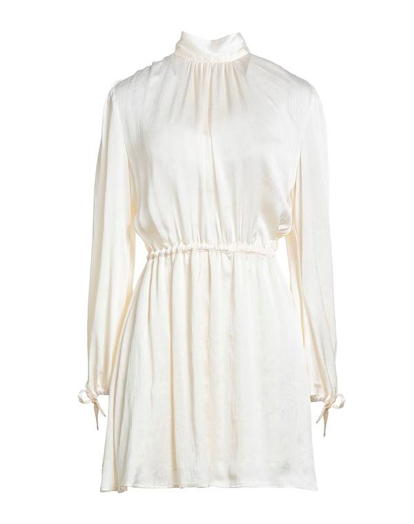 ピンコ レディース ドレス PINKO ミニワンピース・ドレス Off-White オフホワイト