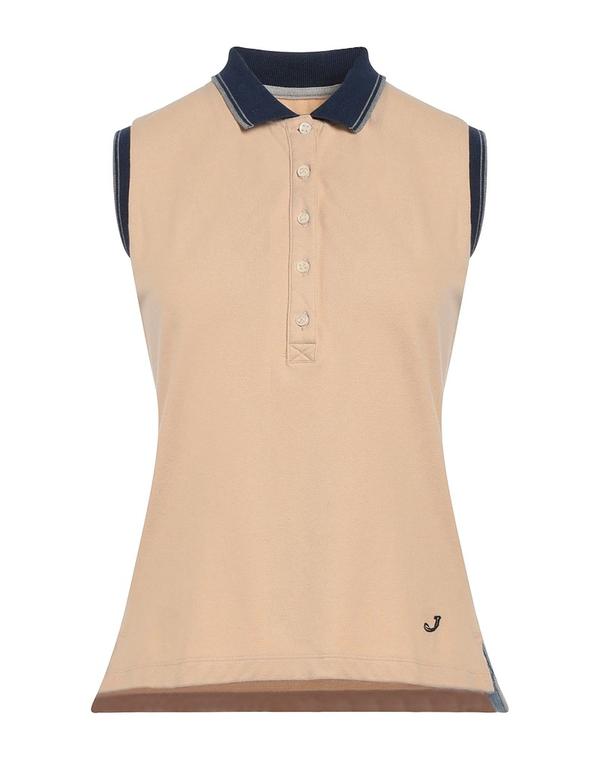 ヤコブ コーエン レディース トップス ポロシャツ JACOB COH Ё N ポロシャツ Beige ベージュ