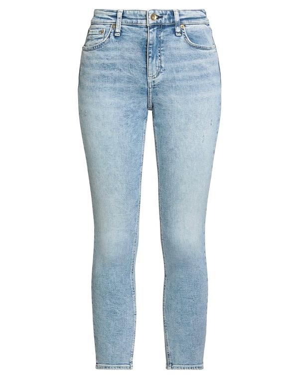 ラグアンドボーン レディース ボトムス ジーンズ RAG & BONE スキニー Blue ブルー