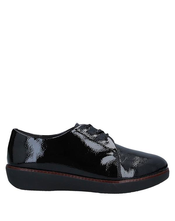 フィットフロップ レディース シューズ パンプス FITFLOP レースアップシューズ Black ブラック